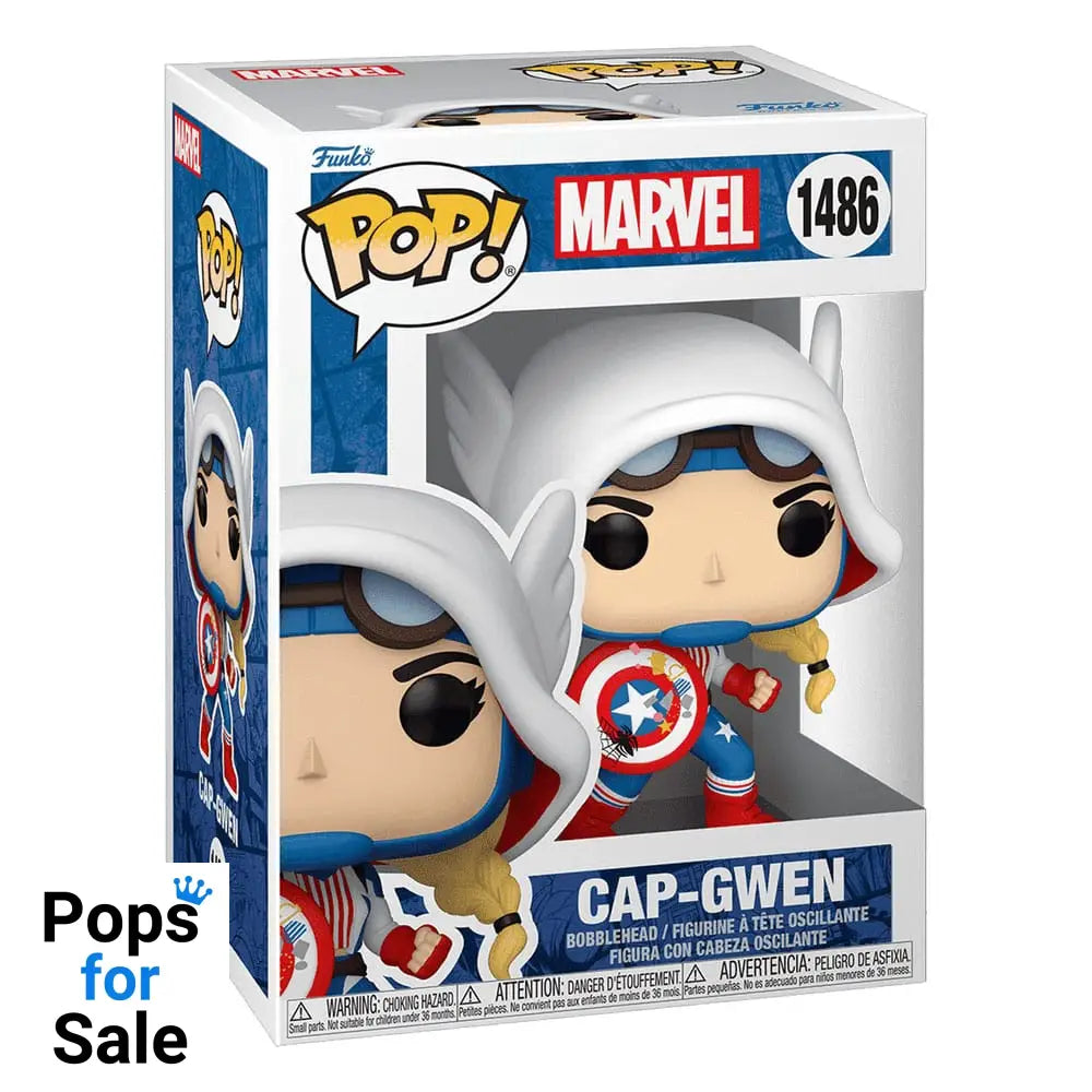Marvel POP! Vinyl Figure Cap-Gwen 9 cm