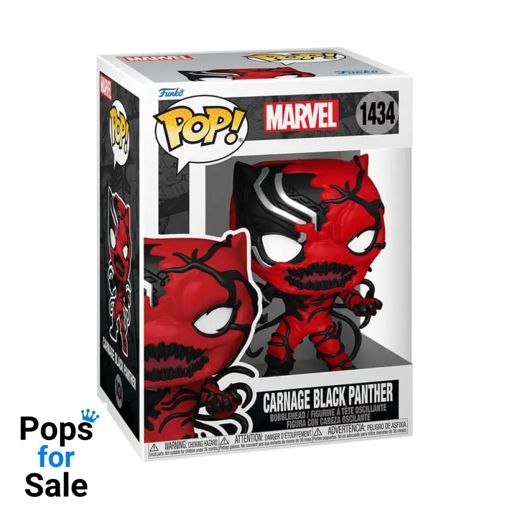 Marvel POP! Vinyl Figure Carnageized - Black Panther 9 cm