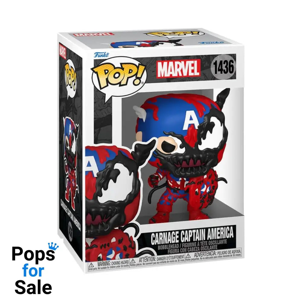 Marvel POP! Vinyl Figure Carnageized - Captain America 9 cm