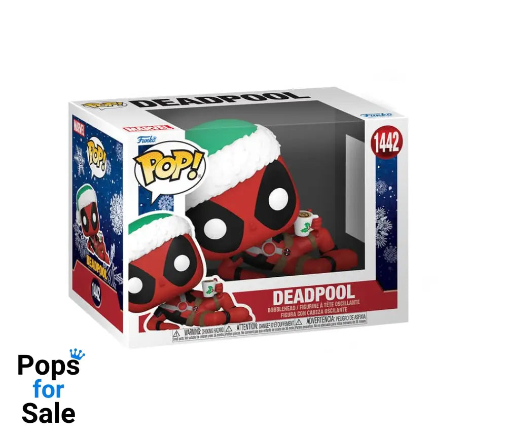 Marvel POP! Vinyl Figure Holiday Deadpool 9 cm
