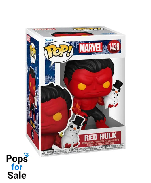 Marvel POP! Vinyl Figure Holiday Red Hulk 9 cm