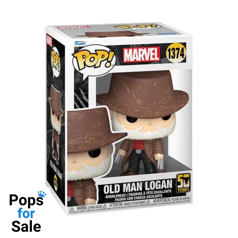 Marvel POP! Marvel Vinyl Figure Wolverine 50th - Ultimate Old Man Logan 9 cm