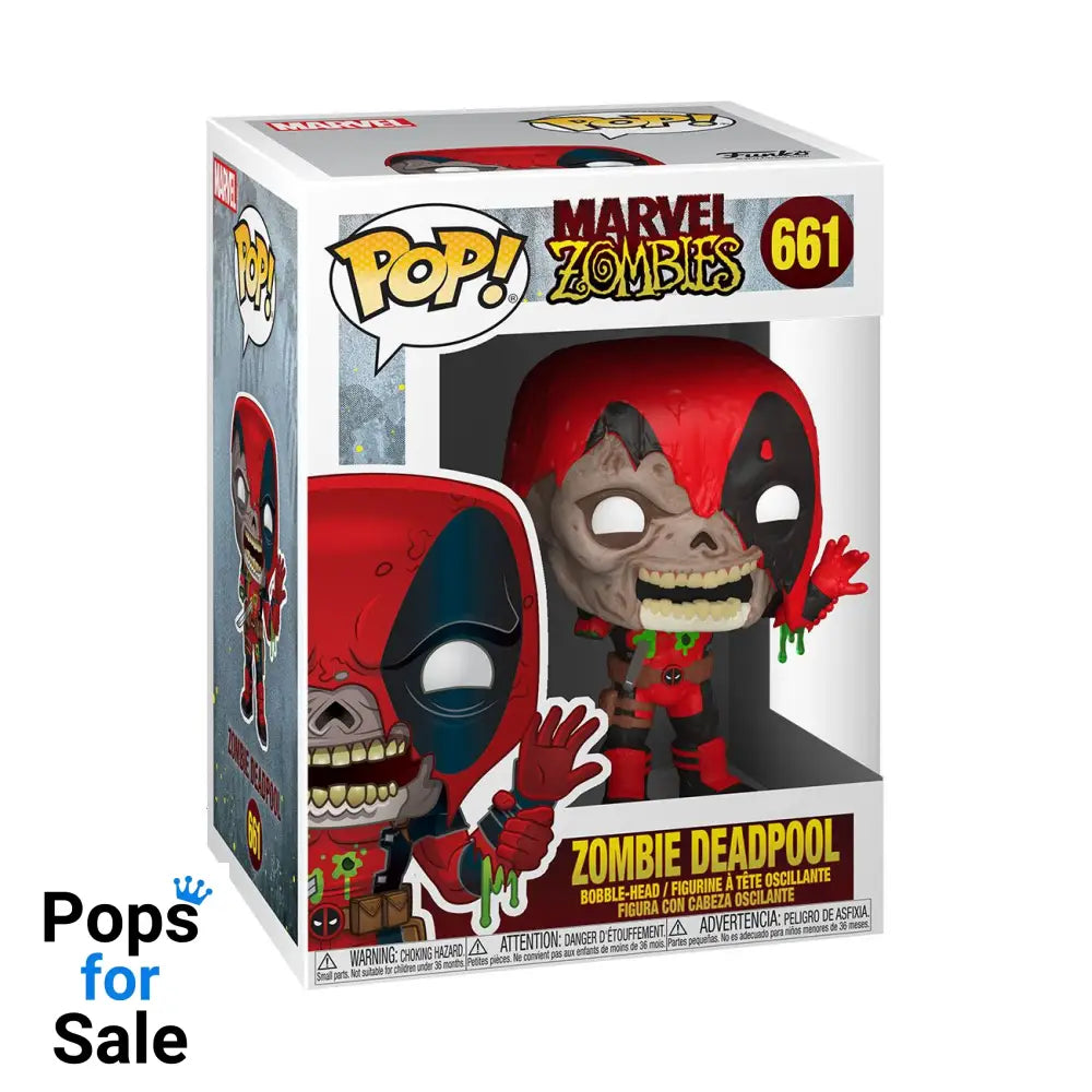 Marvel POP! Vinyl Figure Zombie Deadpool 9 cm