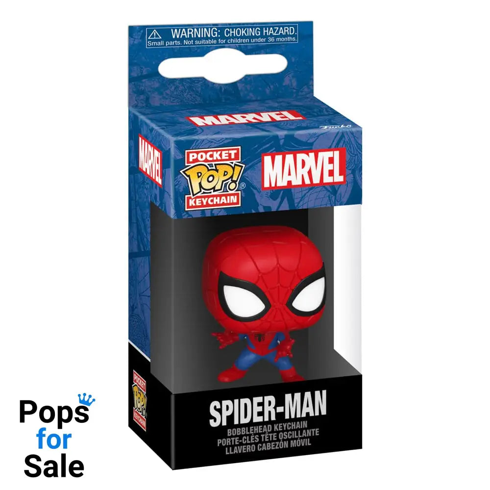 Marvel POP! Vinyl Keychains 4 cm New Classics - Spider-Man Display (12)