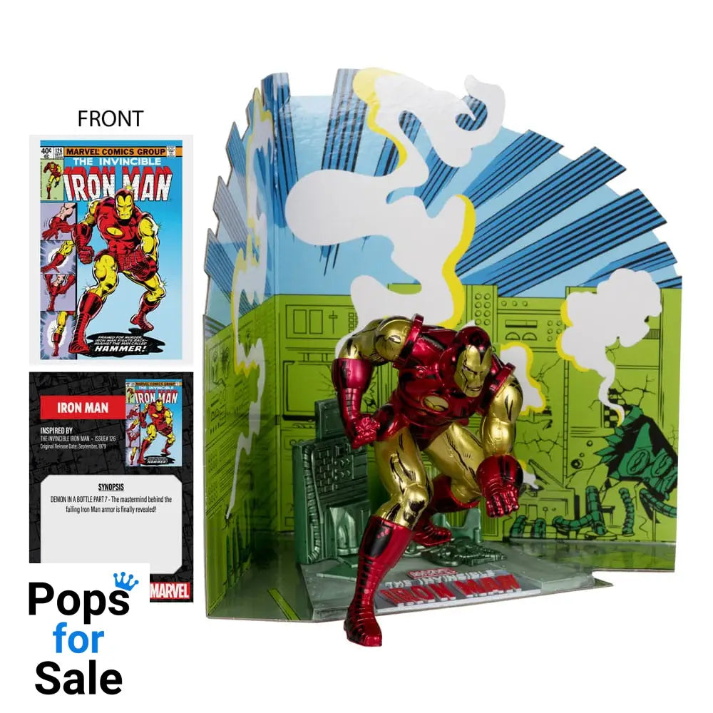 Marvel PVC Statue 1/10 Iron Man (The Invincible Iron Man #126) 11 cm