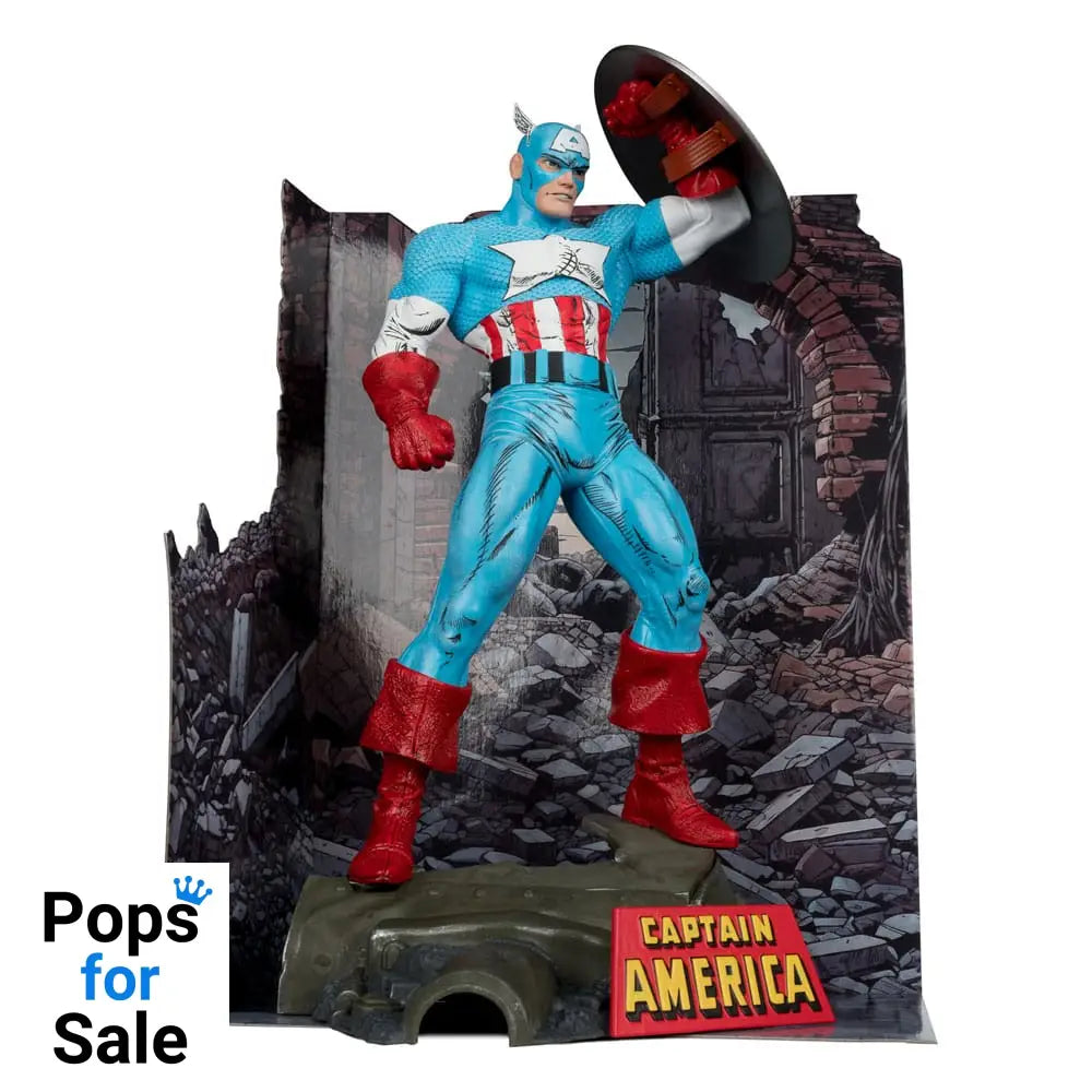 Marvel PVC Statue 1/6 Captain America (The Amazing Spider-Man #323) 28 cm Action figures