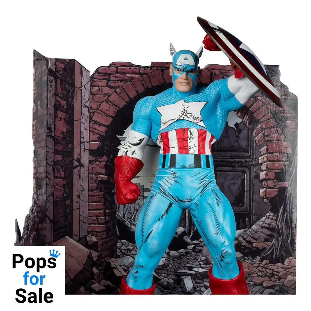 Marvel PVC Statue 1/6 Captain America (The Amazing Spider-Man #323) 28 cm