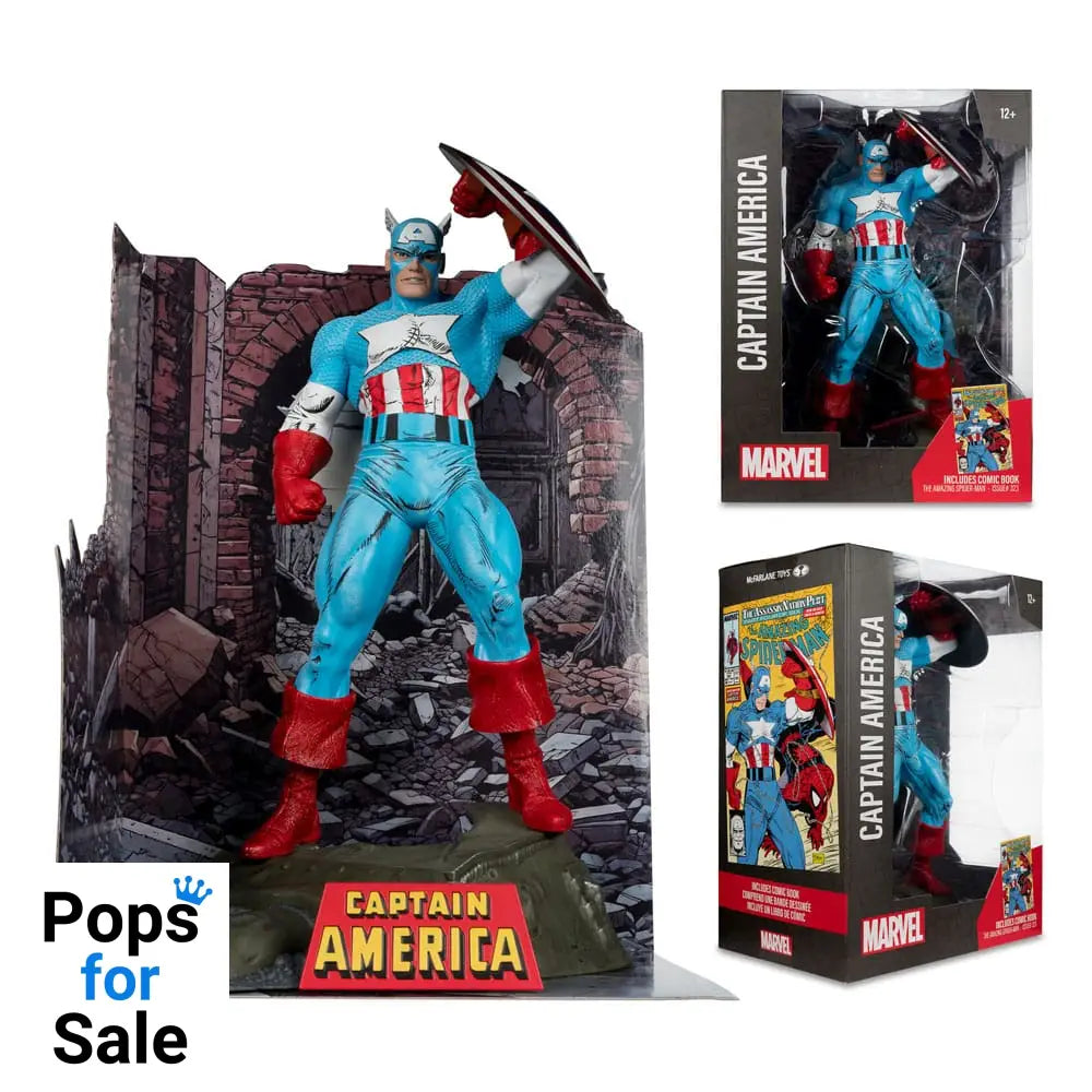 Marvel PVC Statue 1/6 Captain America (The Amazing Spider-Man #323) 28 cm