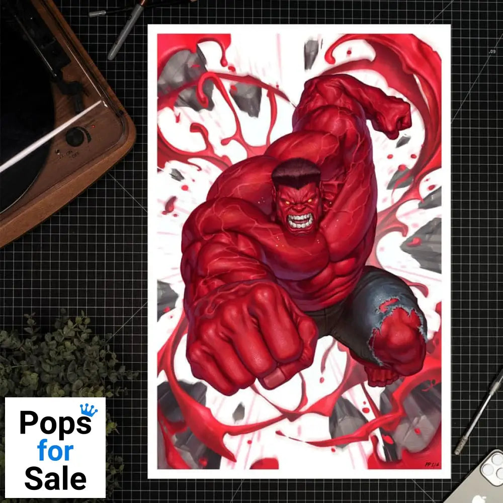 Marvel Red Hulk #1 Art Print Red Hulk 61 x 41 cm - unframed