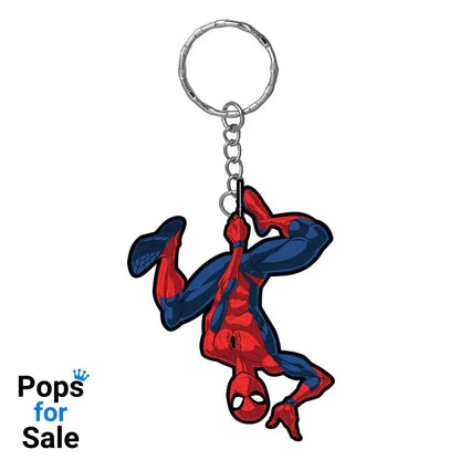 Marvel Rubber Keychain Spider-Man Hanging Keyrings