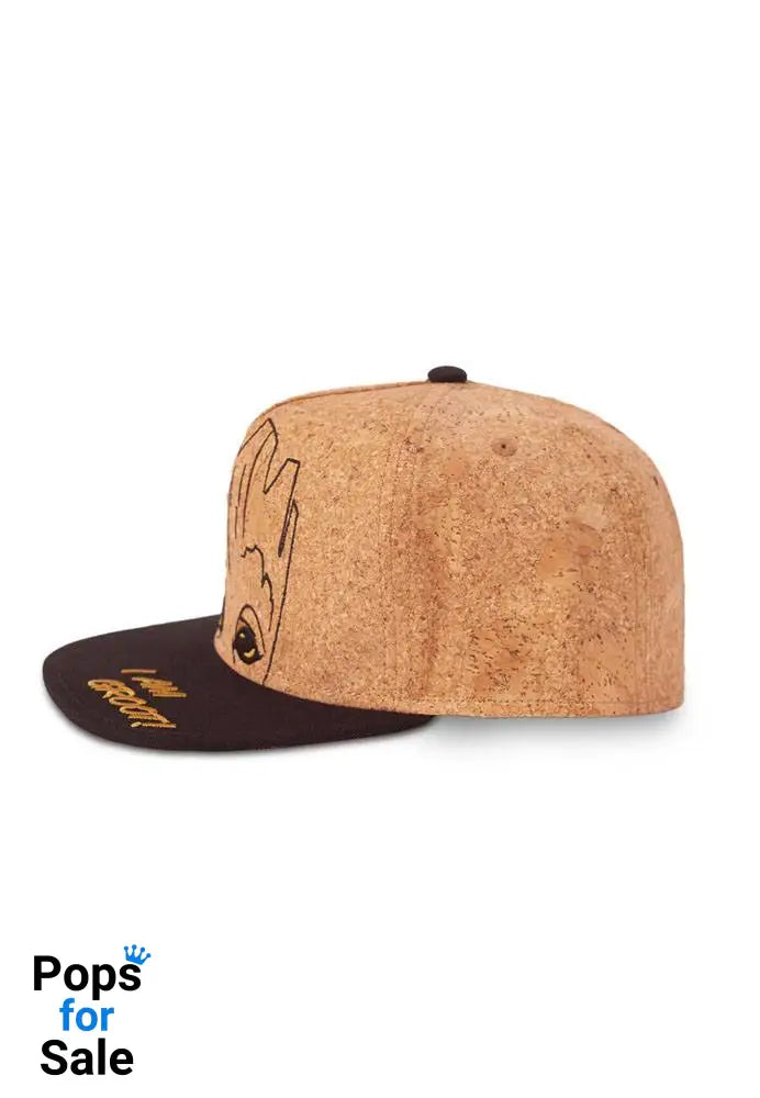 Marvel Snapback Cap Cork Groot