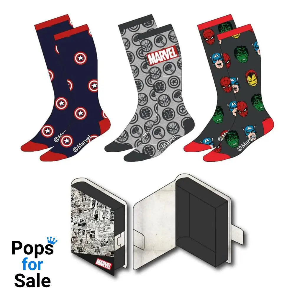 Marvel Socks 3-Pack 38-45 Footwear