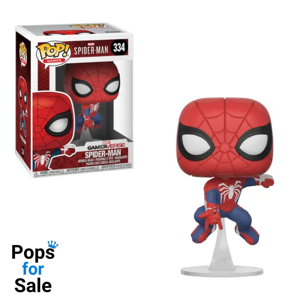 Marvel Spider-Man POP! Games Vinyl Figure Spider-Man 9 cm
