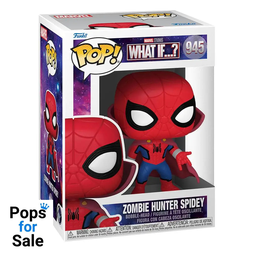 Marvel What If...? POP! TV Vinyl Figure Zombie Hunter Spidey 9 cm
