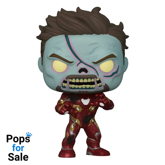 Marvel What If...? POP! TV Vinyl Figure Zombie Iron Man 9 cm