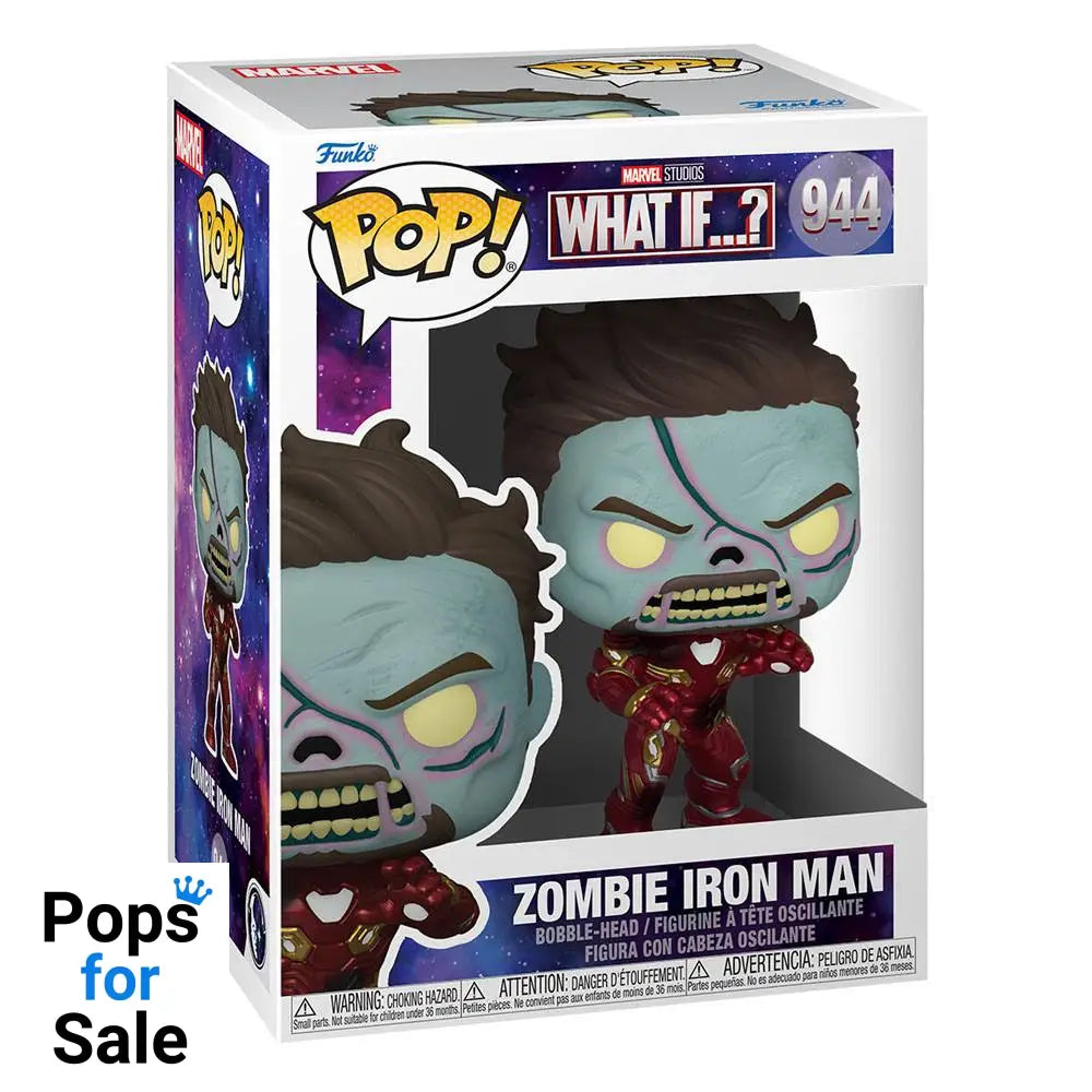 Marvel What If...? POP! TV Vinyl Figure Zombie Iron Man 9 cm