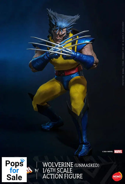 Marvel X-Men Action Figure 1/6 Wolverine (Unmasked) 28 cm