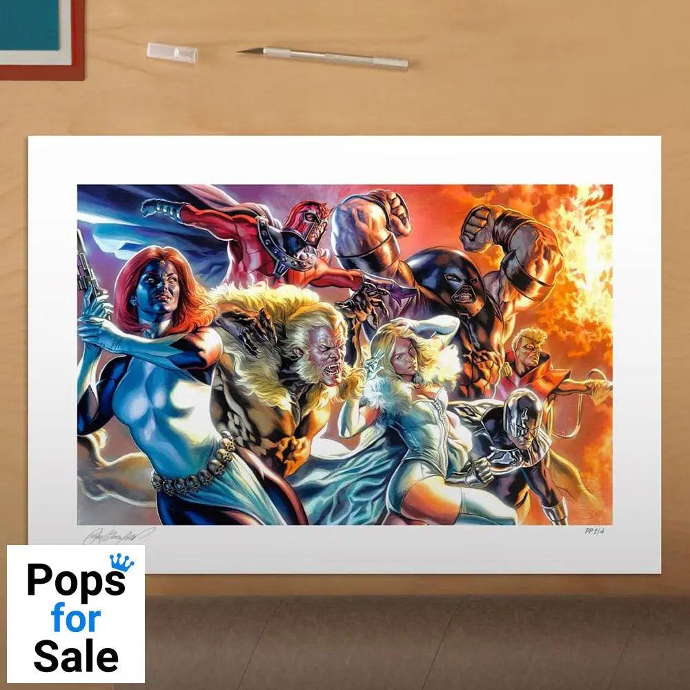Marvel X-Men Art Print The Brotherhood of Mutants by Felipe Massafera 46 x 66 cm - unframed