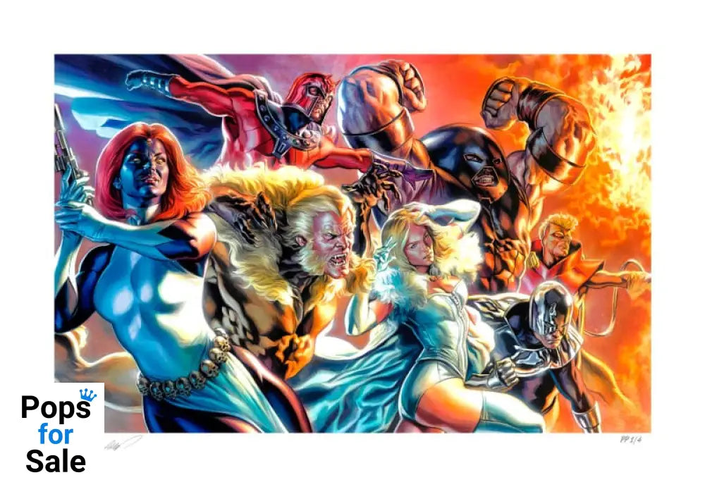 Marvel X-Men Art Print The Brotherhood of Mutants by Felipe Massafera 46 x 66 cm - unframed Posters & Wallscrolls