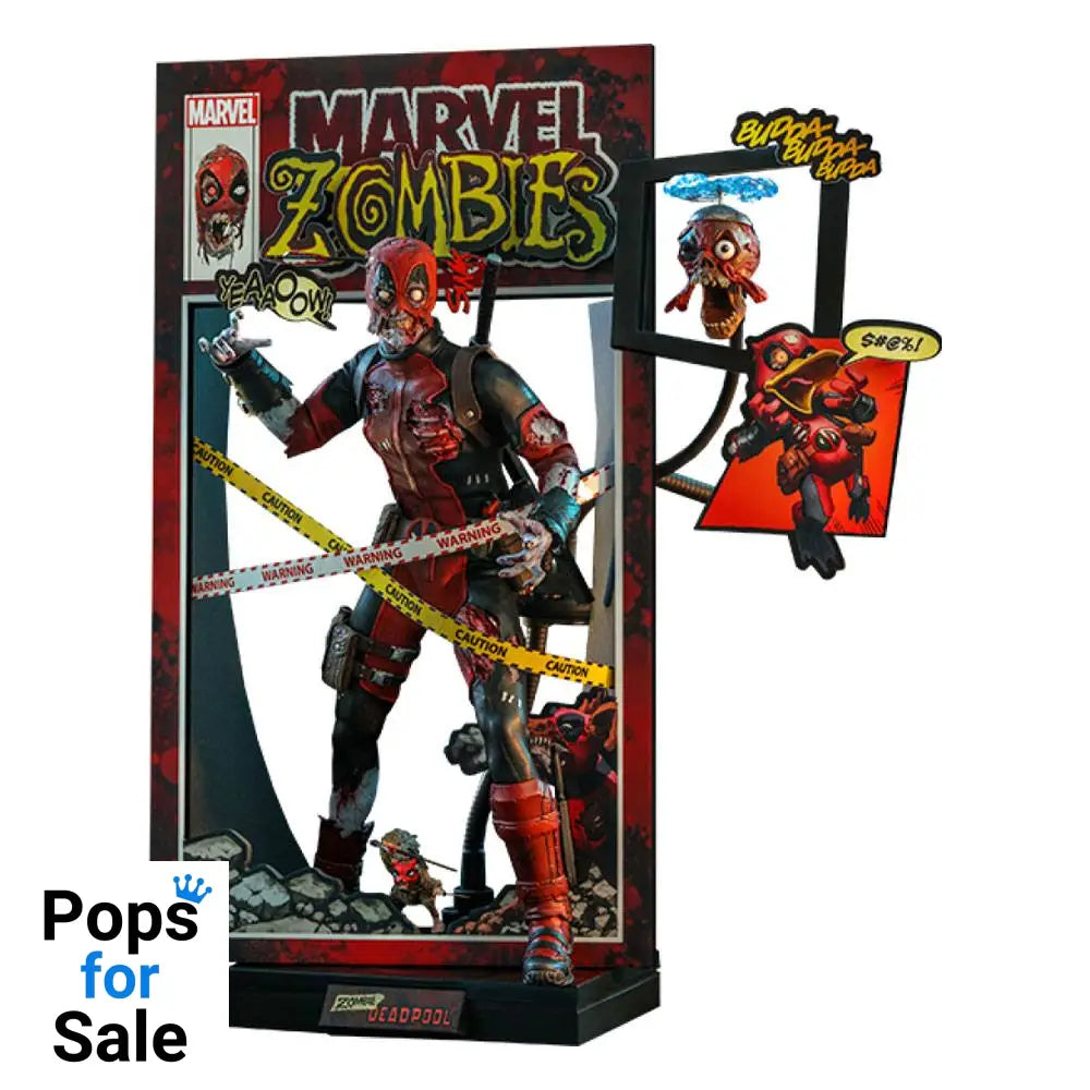 Marvel Zombies Comic Masterpiece Action Figure 1/6 Zombie Deadpool 31 cm