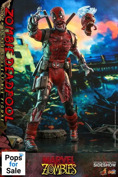 Marvel Zombies Comic Masterpiece Action Figure 1/6 Zombie Deadpool 31 cm