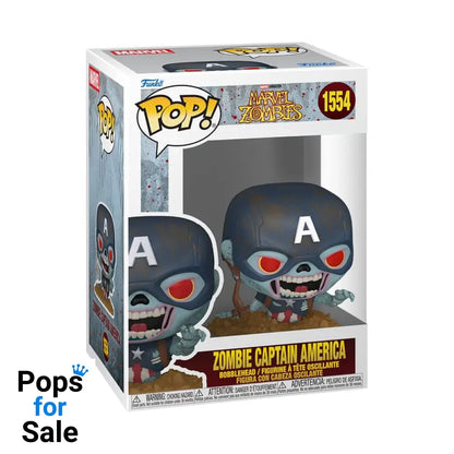Marvel Zombies POP! Marvel Vinyl Figure Captain America 9 cm