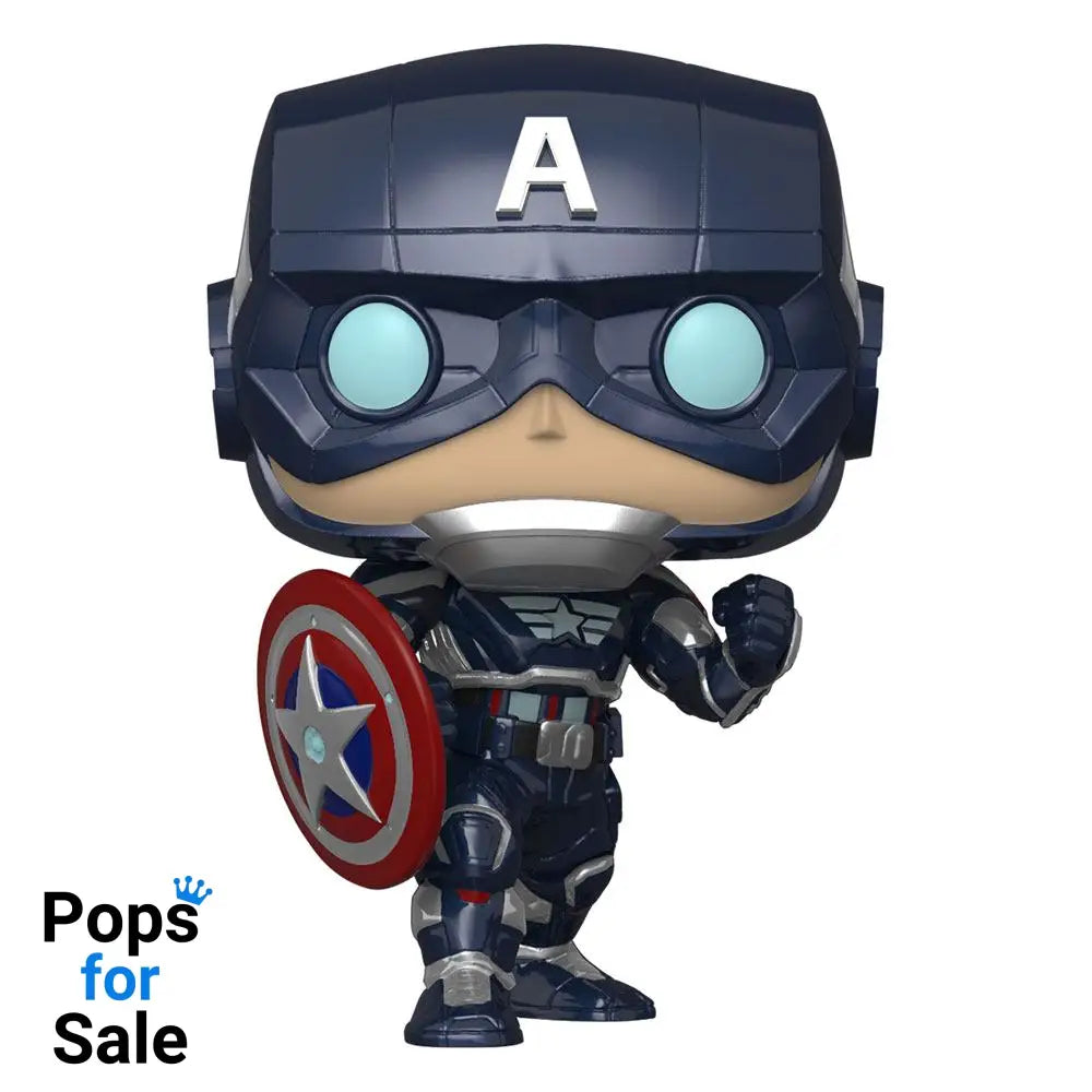Marvel’s Avengers (2020 video game) POP! Marvel Vinyl Figure Captain America 9 cm POP! Figures