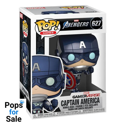 Marvel's Avengers (2020 video game) POP! Marvel Vinyl Figure Captain America 9 cm