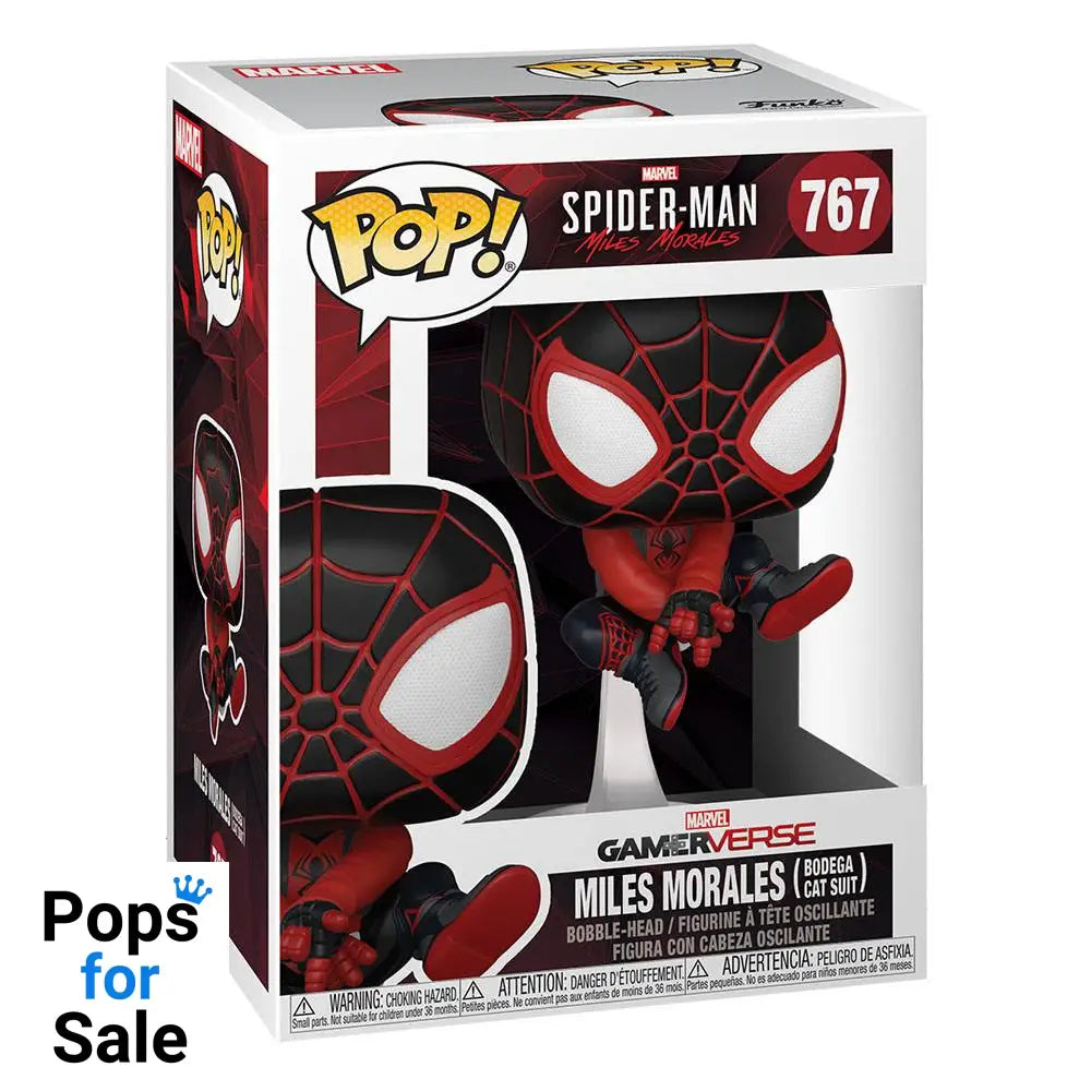 Marvel's Spider-Man POP! Games Vinyl Figure Miles Morales Bodega Suit 9 cm