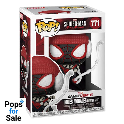 Marvel's Spider-Man POP! Games Vinyl Figure Miles Morales Winter Suit 9 cm