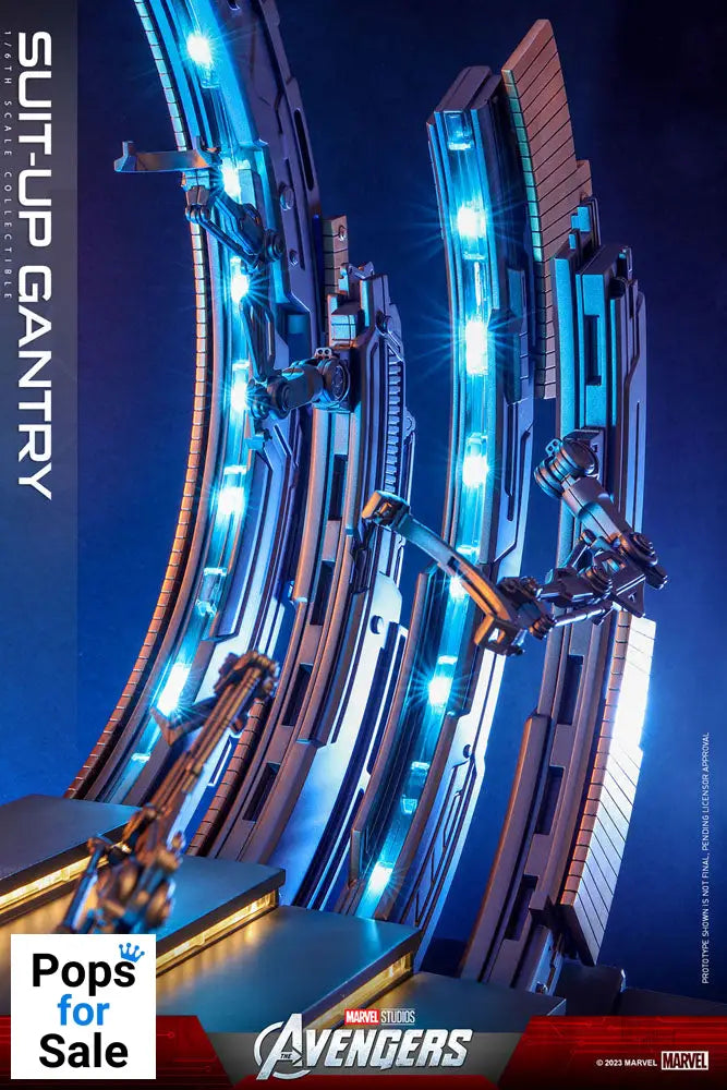 Marvel’s The Avengers Accessories Collection Series Iron Man Suit-Up Gantry Action figures