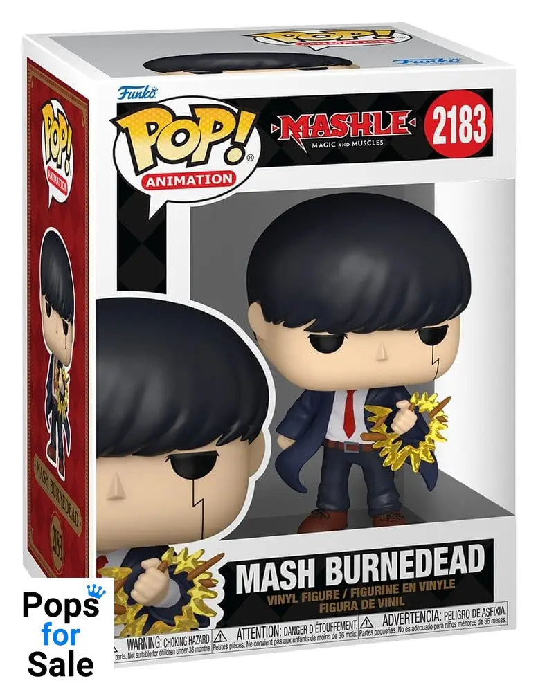 Mashle POP! Animation Vinyl Figure Mash Burnedead 9 cm