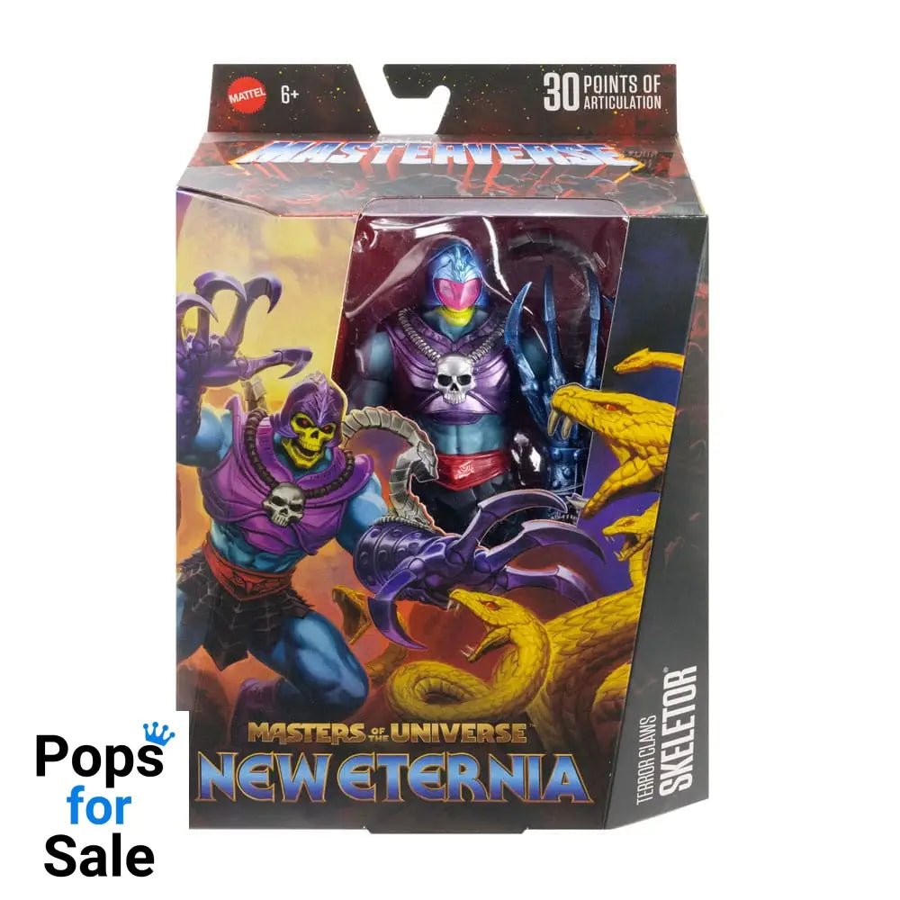 Masters of the Universe Core New Etheria Action Figure Terror Claws Skeletor 18 cm