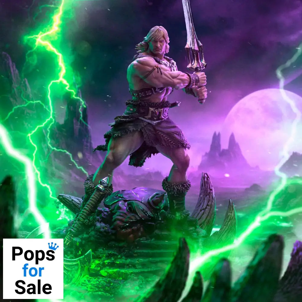 Masters of the Universe Deluxe Art Scale Statue 1/10 He-Man Unleashed 34 cm