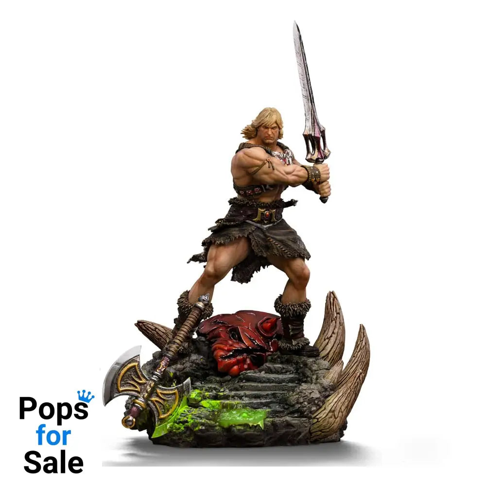 Masters of the Universe Deluxe Art Scale Statue 1/10 He-Man Unleashed 34 cm