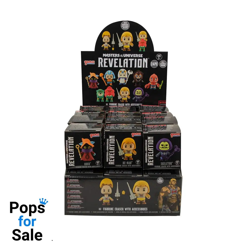 Masters of the Universe Gomee Mini Figures Gomes Mystery Display (24)