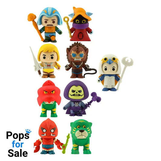 Masters of the Universe Gomee Mini Figures Gomes Mystery Display (24) Mini-figures