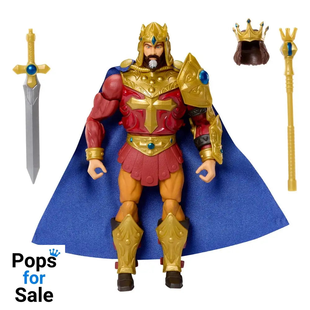 Masters of the Universe: New Eternia Masterverse Action Figure King Randor 18 cm