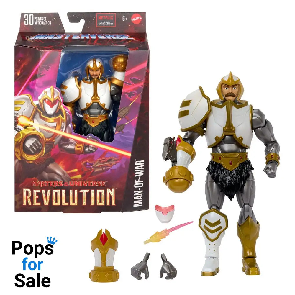 Masters of the Universe: New Eternia Masterverse Action Figure Man O' War Duncan 18 cm