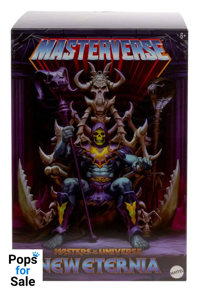 Masters of the Universe: New Eternia Masterverse Action Figure Skeletor & Throne 18 cm