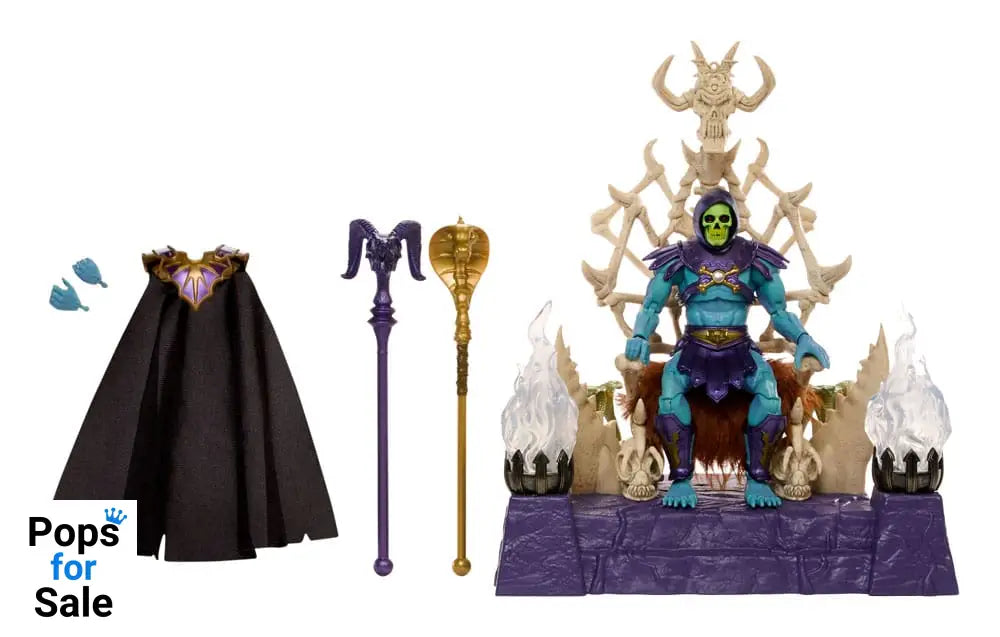 Masters of the Universe: New Eternia Masterverse Action Figure Skeletor & Throne 18 cm