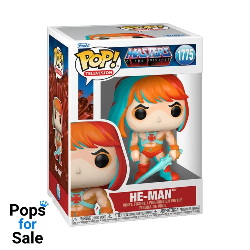 Masters of the Universe POP! Television Vinyl Figure He-Man (Comic Deco) 9 cm