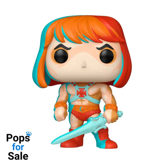 Masters of the Universe POP! Television Vinyl Figure He-Man (Comic Deco) 9 cm POP! Figures