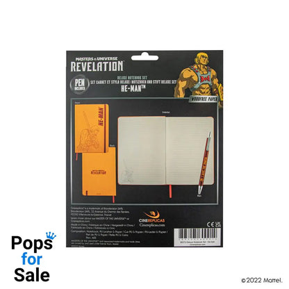 Masters of the Universe - Revelation: He-Man Notebook Set (notebook + pen)