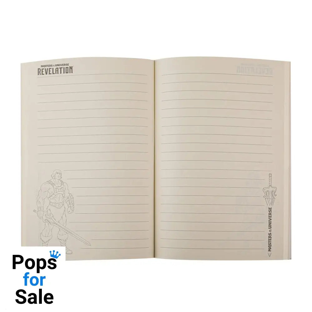 Masters of the Universe - Revelation: He-Man Thunder Deluxe Notebook Set (notebook + pen)