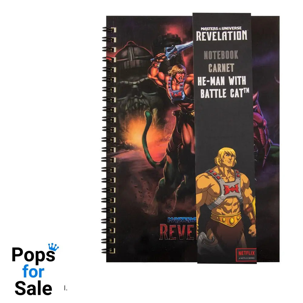 Masters of the Universe - Revelation: He-Man with Battle Cat Notebook Stationery