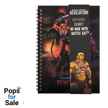 Masters of the Universe - Revelation: He-Man with Battle Cat Notebook Stationery