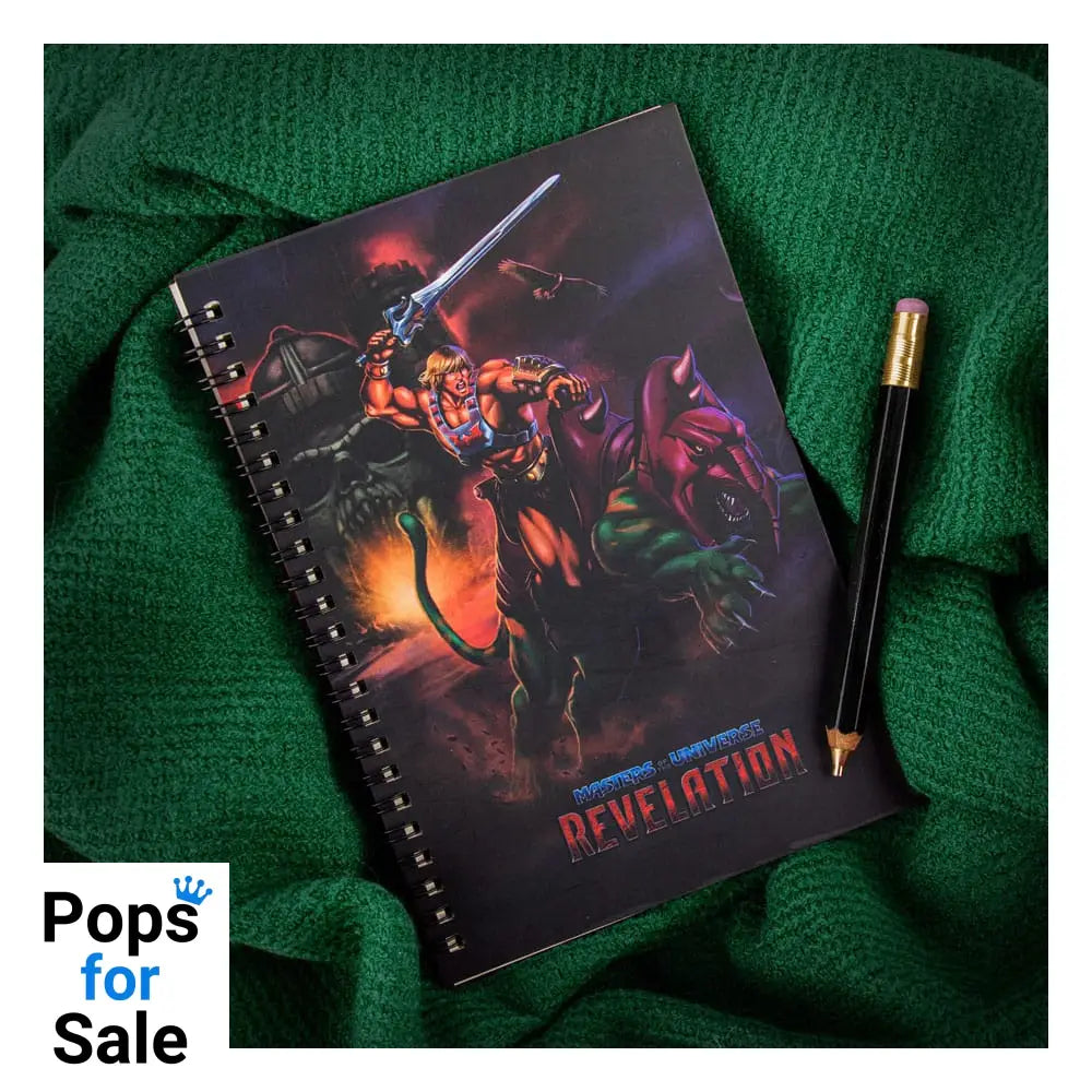 Masters of the Universe - Revelation: He-Man with Battle Cat Notebook