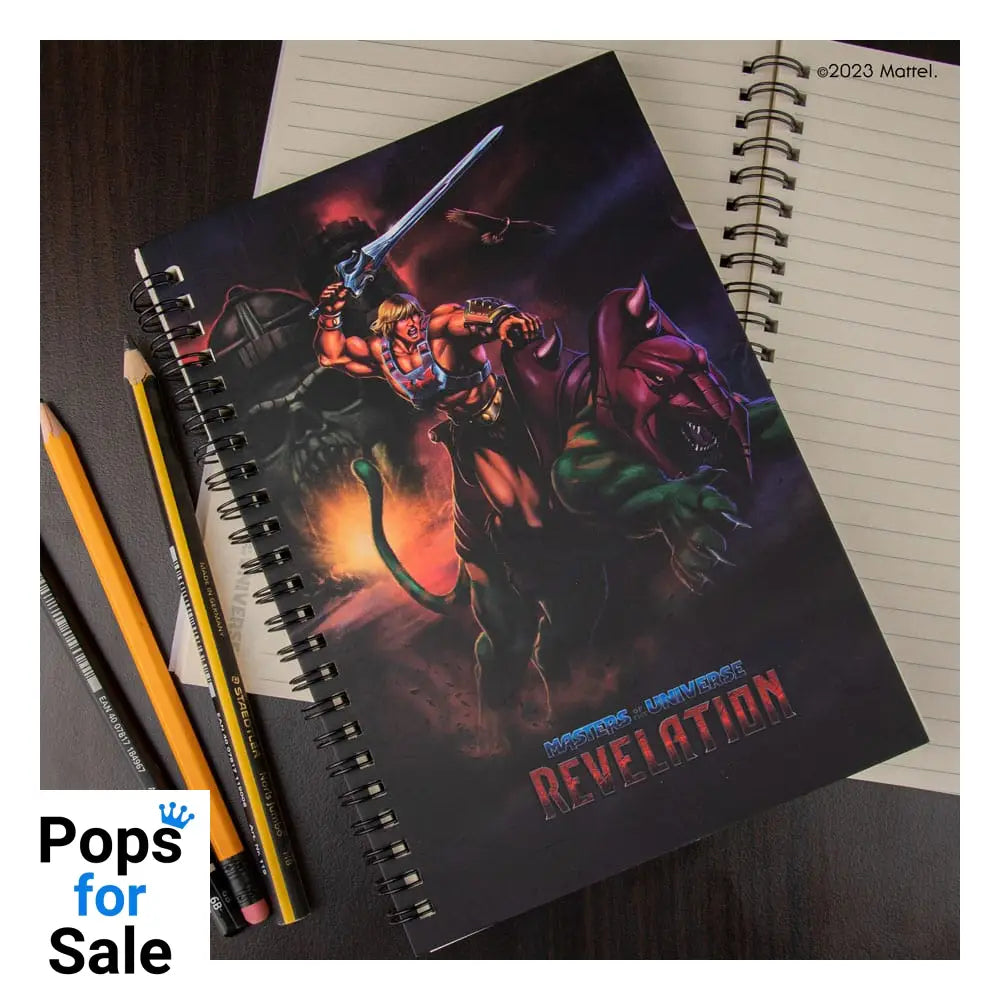 Masters of the Universe - Revelation: He-Man with Battle Cat Notebook