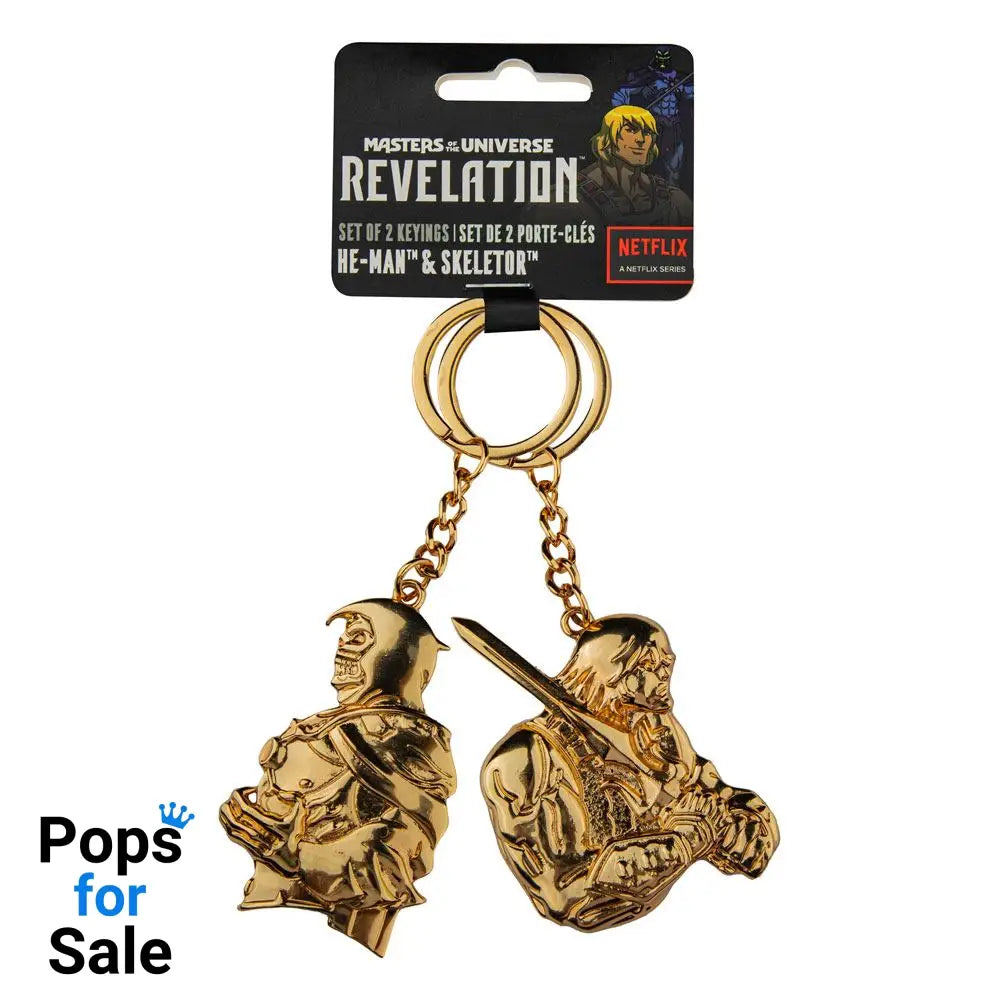 Masters of the Universe - Revelation: Keychain 2-Pack He Man & Skeletor